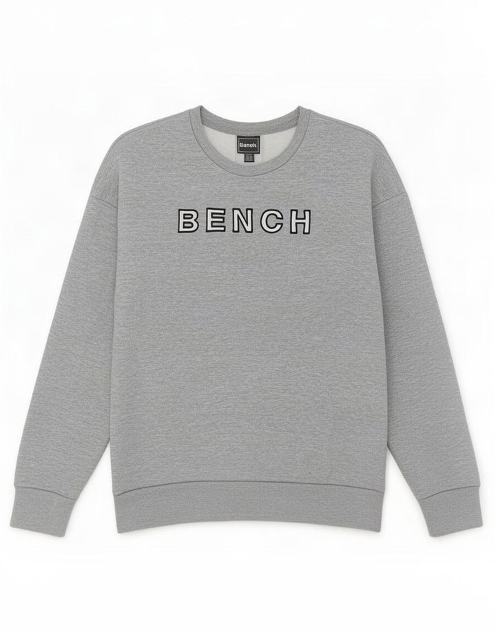 Γυναικείο γραφικό φούτερ πάγκου Jumper UK 20 2XL Grey Polyester