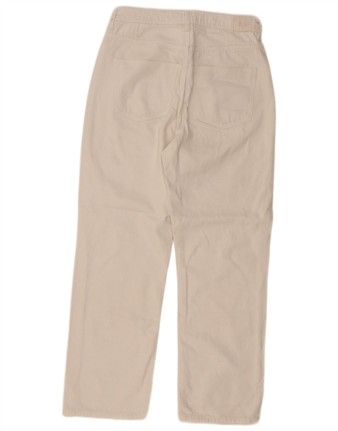 Zara Γυναικείο ίσιο τζιν EU 38 Small W28 L29 Λευκό