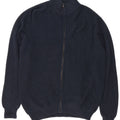 Ανδρικό πουλόβερ ζακέτα L.L.Bean XL Navy Blue Cotton