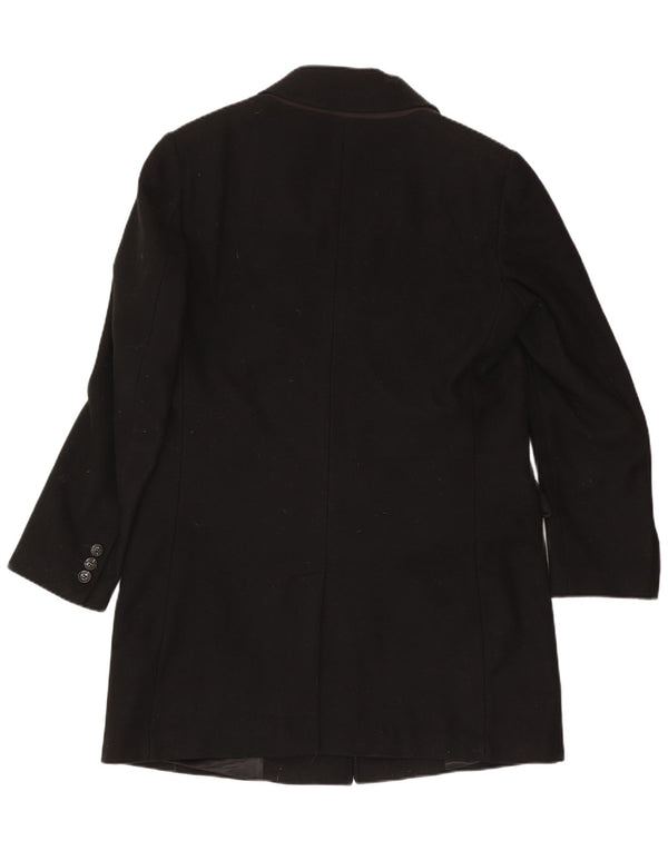 Geox Mens Respira Padded Overcoat IT 50 Large Black Wool