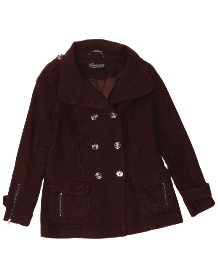Γυναικείο παλτό μπιζελιού MINT VELVET UK 10 Small Brown Βαμβακερό