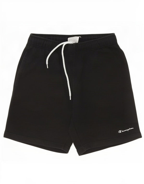 Champion Mens Sport Shorts Medium Black Cotton