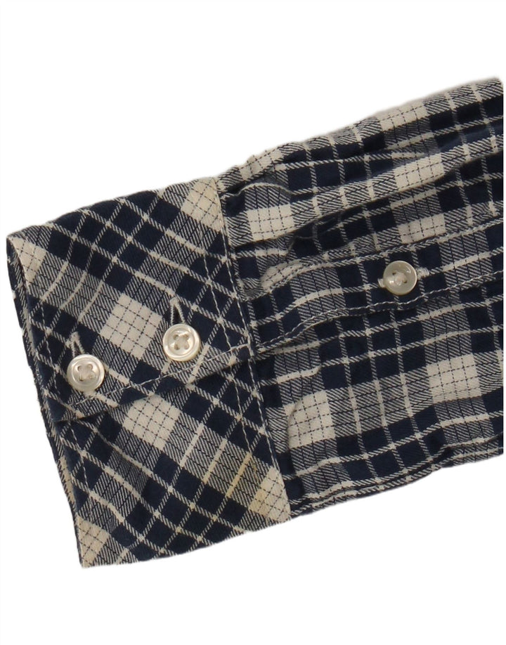 Γυναικείο φανελένιο πουκάμισο Wrangler XS Navy Blue Check Cotton