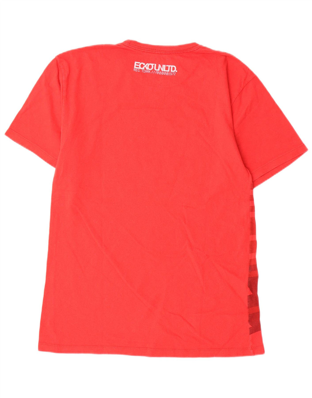 Ecko Unltd Ανδρικό γραφικό T-Shirt Top Μικρό κόκκινο γεωμετρικό βαμβακερό