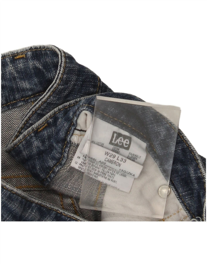 Lee Mens Cameron Bootcut Jeans W29 L29 Μπλε βαμβακερό