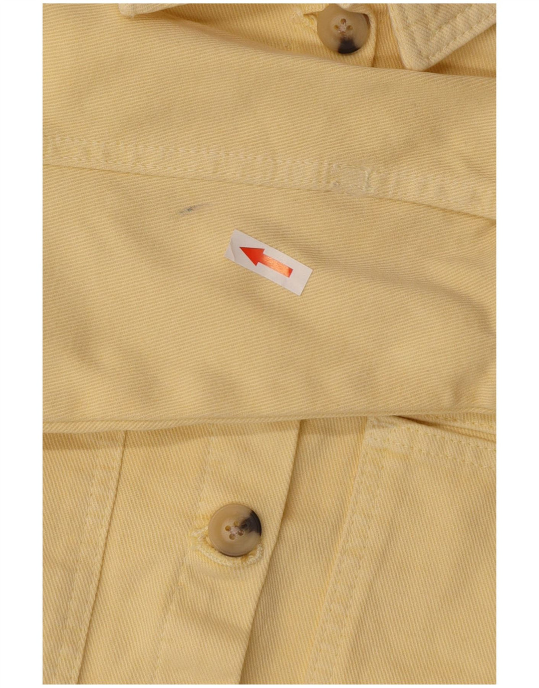 Zara Girls Crop Bomber Jacket 9-10 Years Yellow