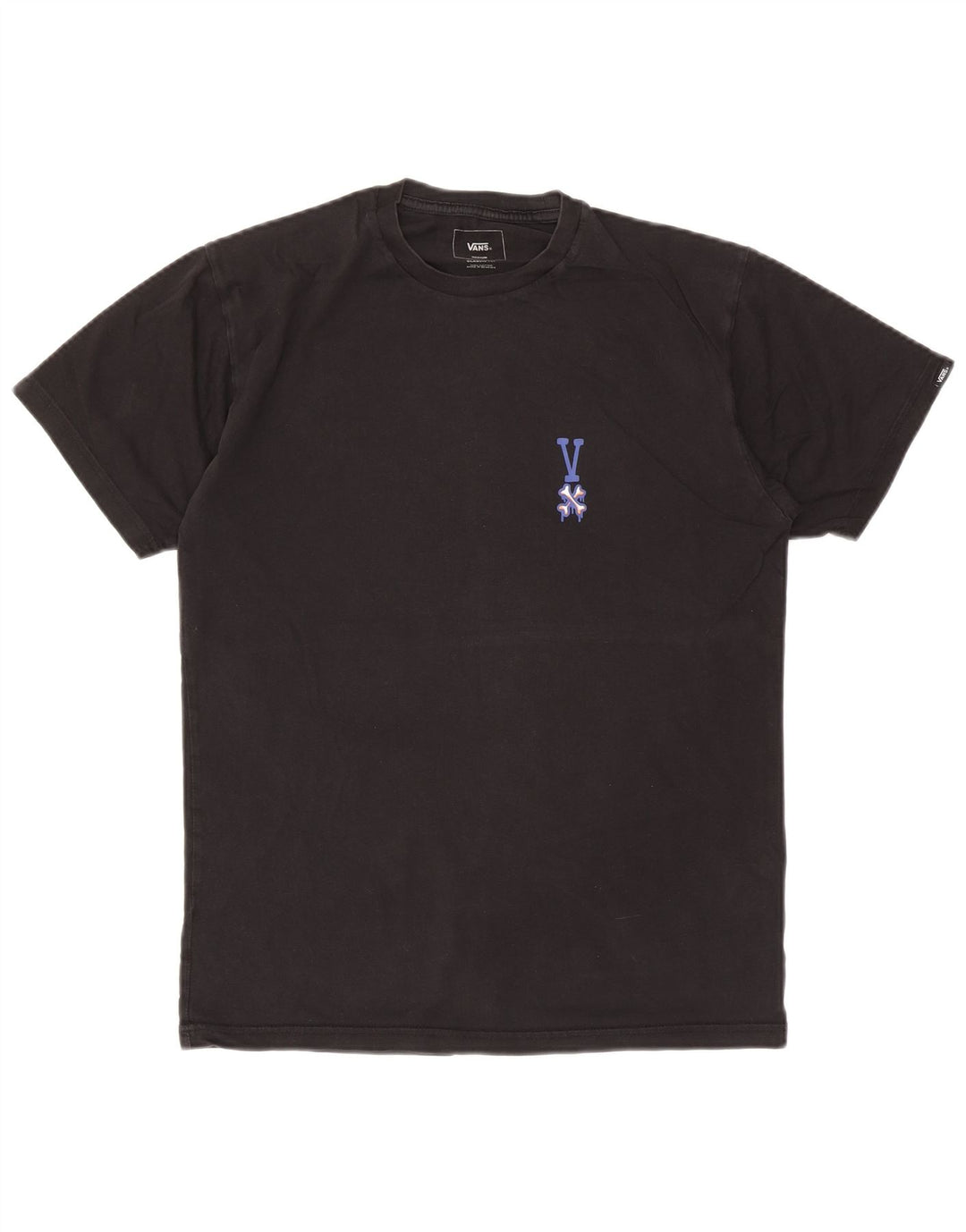 Ανδρικό T-Shirt Vans Classic Fit Top Μεσαίο μαύρο βαμβακερό