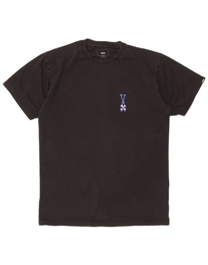Ανδρικό T-Shirt Vans Classic Fit Top Μεσαίο μαύρο βαμβακερό