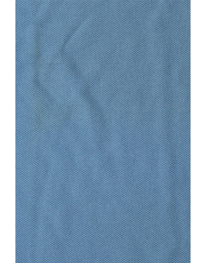 POLO RALPH LAUREN Ανδρικό πουκάμισο πόλο με προσαρμοσμένη εφαρμογή, μεγάλο μπλε βαμβακερό