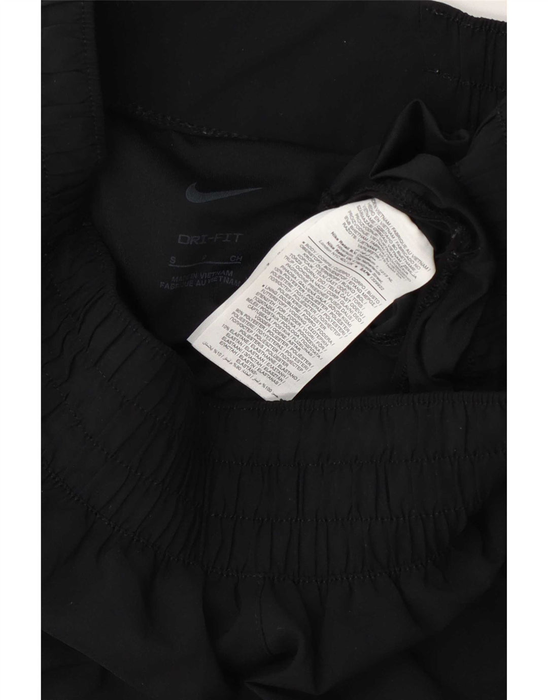 Γυναικείο αθλητικό σορτς Nike Dri Fit UK 8 Μικρό μαύρο πολυεστέρα