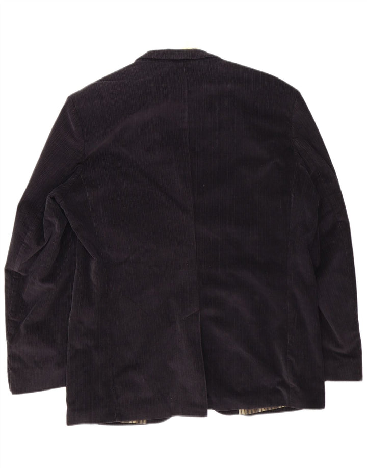 Marks & Spencer Ανδρικό Σακάκι Blazer με 2 κουμπιά αυτόγραφο UK 40 μεγάλο μαύρο