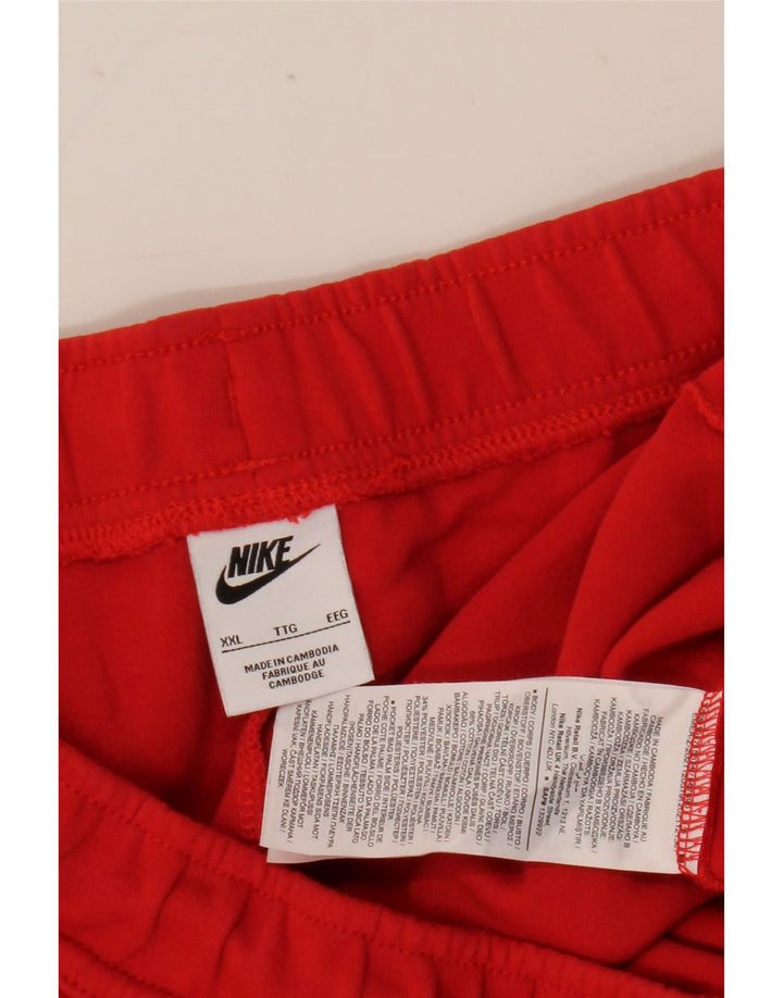 Ανδρική φόρμα Nike Παντελόνι Joggers 2XL Κόκκινο βαμβακερό