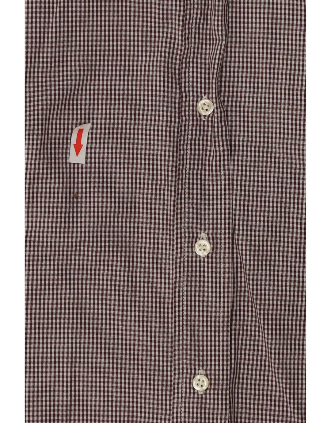 Benetton γυναικείο πουκάμισο UK 16 μεγάλο καφέ Gingham