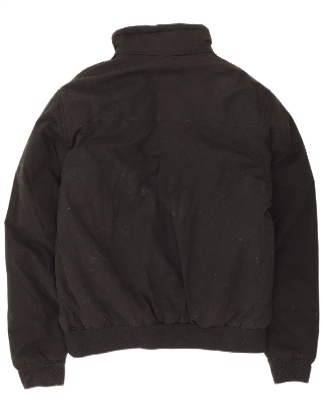 Ανδρικό τζάκετ ASICS Windbreaker UK 40 μεγάλο μαύρο βαμβακερό