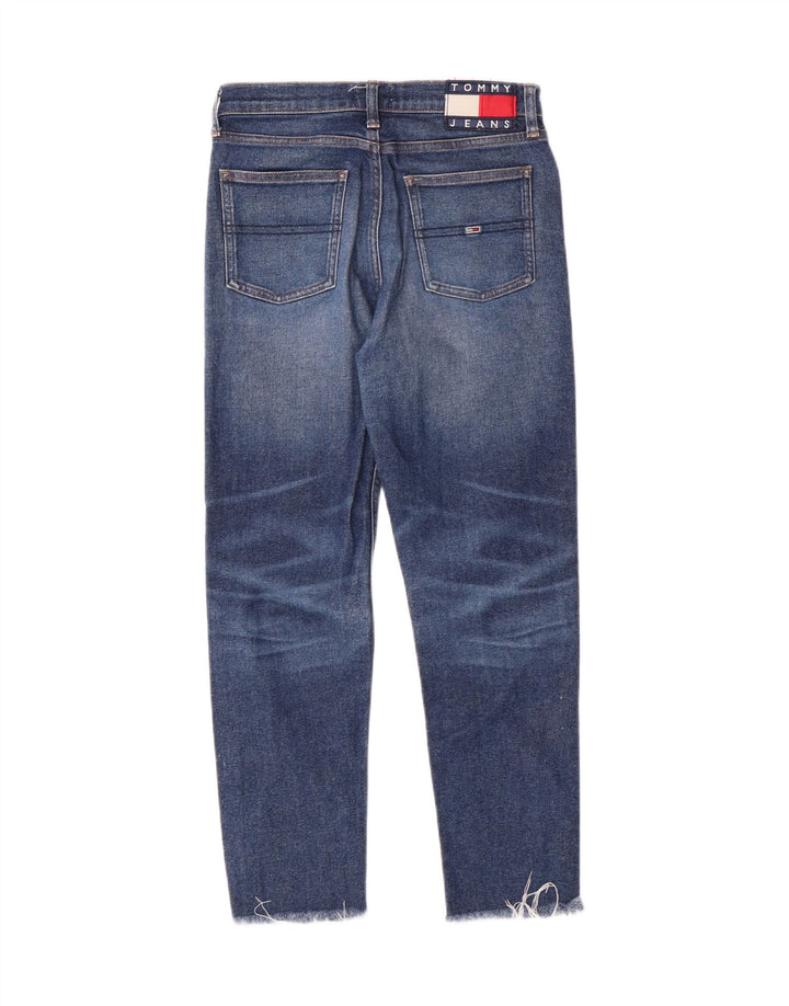 Tommy Hilfiger Γυναικείο Ψηλό Cropped Jeans W25 L30 Blue Cotton Classic