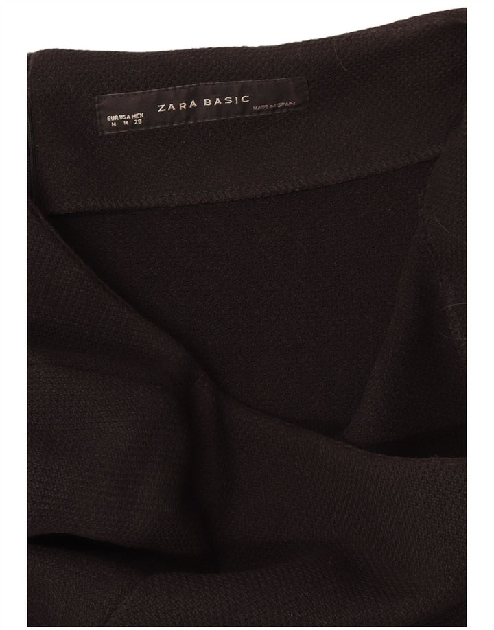Zara Γυναικείο φόρεμα 3/4 Sleeve Shift UK 12 Medium Μαύρο