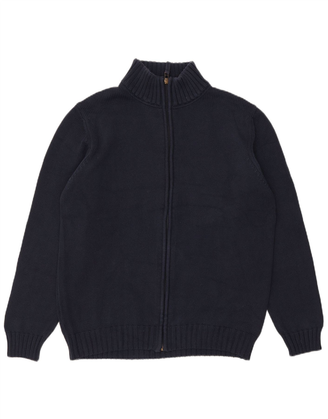 Ανδρικό πουλόβερ Zara Ζακέτα Large Navy Blue