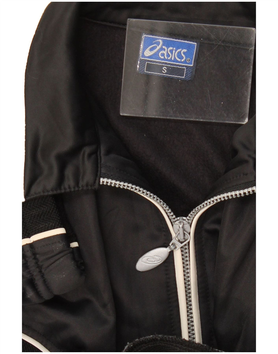 Γυναικεία αθλητική φόρμα Asics Top Jacket UK 10 Small Black