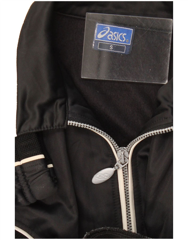 Γυναικεία αθλητική φόρμα Asics Top Jacket UK 10 Small Black