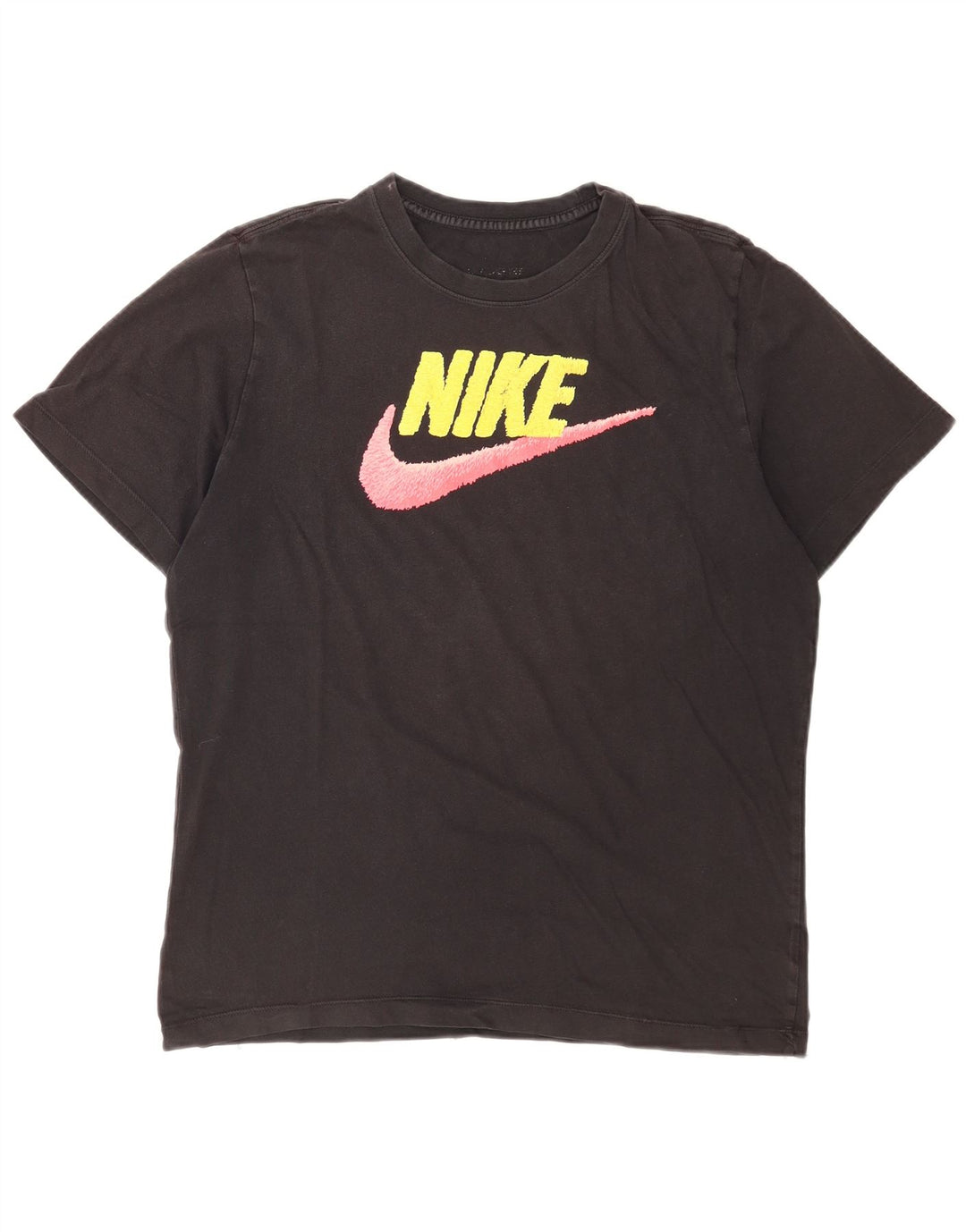 Γυναικείο γραφικό μπλουζάκι Nike Top UK 14 Large Black