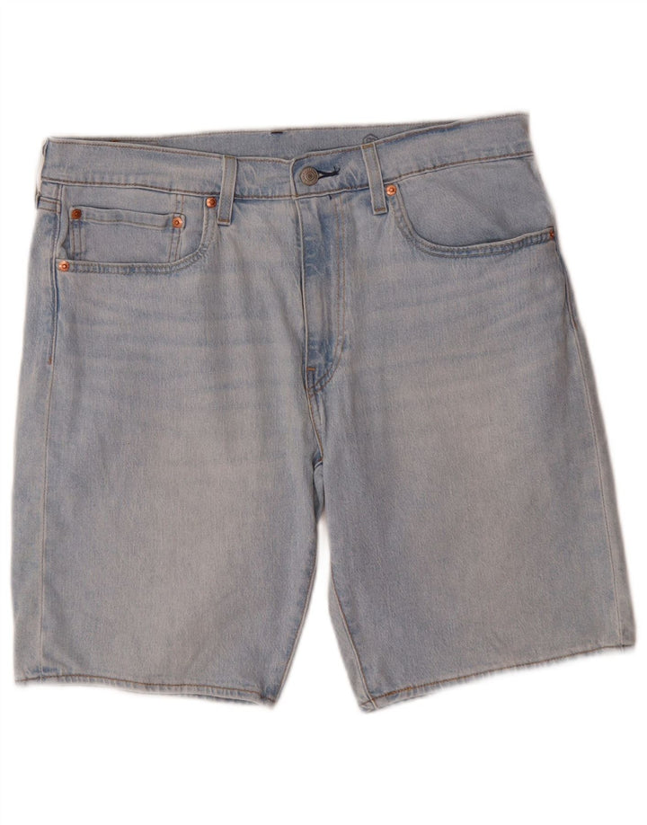 Ανδρικό τζιν σορτς Levi's 405 W34 μεγάλο μπλε βαμβακερό
