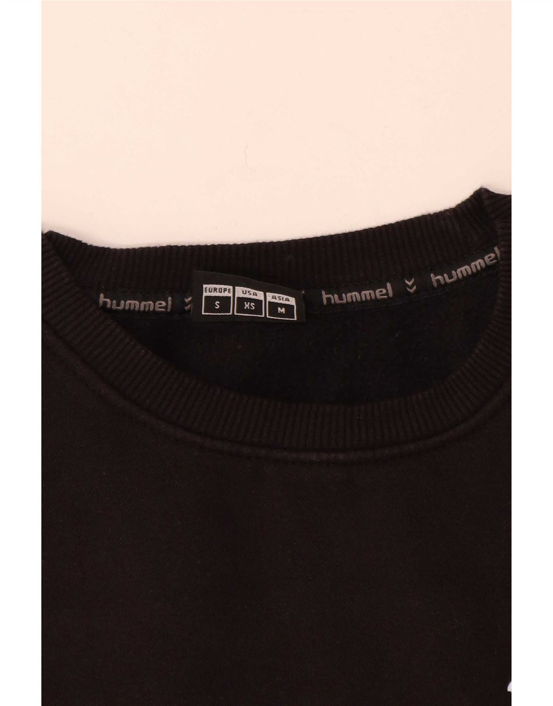 Ανδρικό φούτερ Hummel Jumper Μικρό μαύρο βαμβακερό