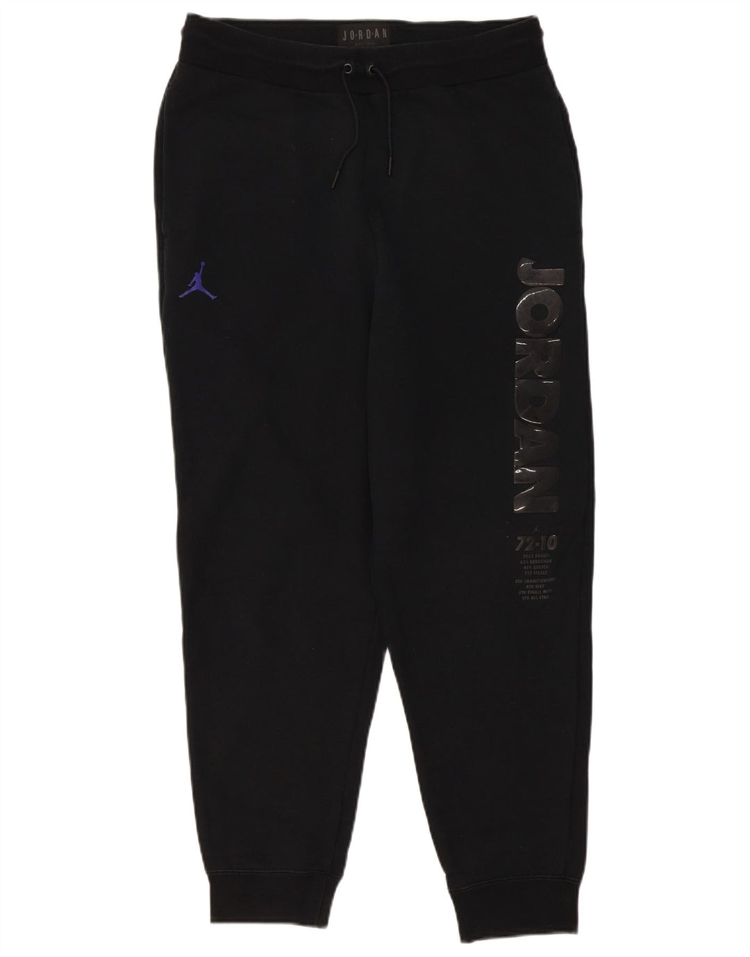 Ανδρική φόρμα γραφικής φόρμας Jordan Joggers μεσαίο μαύρο βαμβακερό