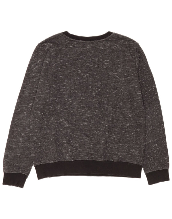 Γυναικεία γραφική φούτερ Adidas Jumper UK 14 Βαμβακερά μεσαίου γκρι