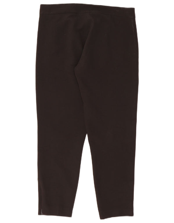 Trussardi Γυναικείο Slim Casual Παντελόνι IT 46 Large W36 L27 Μαύρο πολυεστέρα
