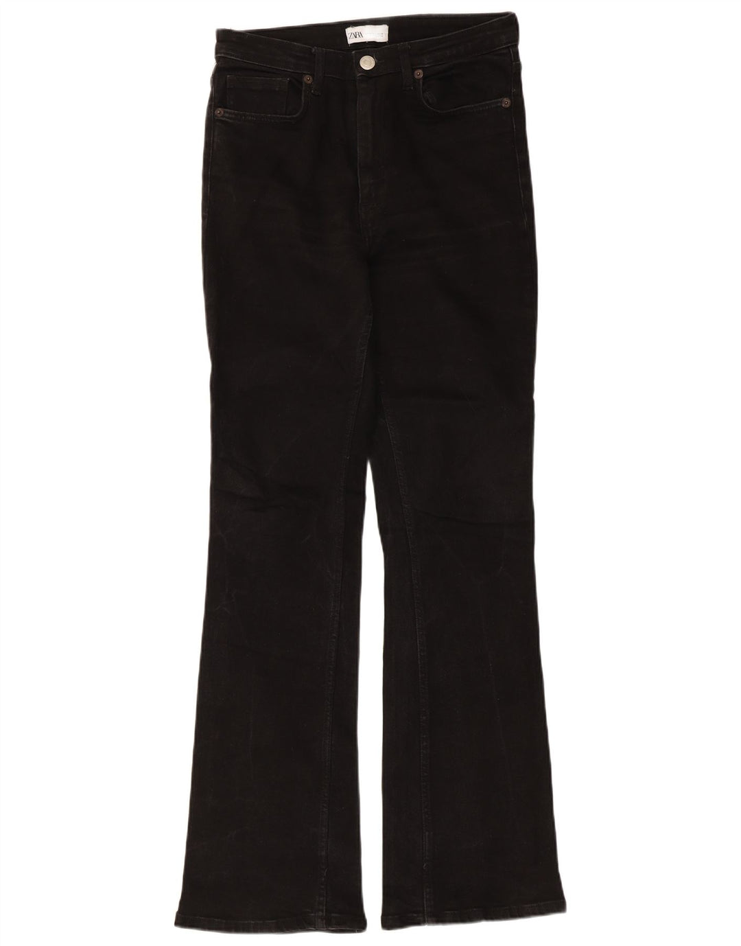 Zara Γυναικείο τζιν EU 38 Small W28 L31 Μαύρο βαμβακερό