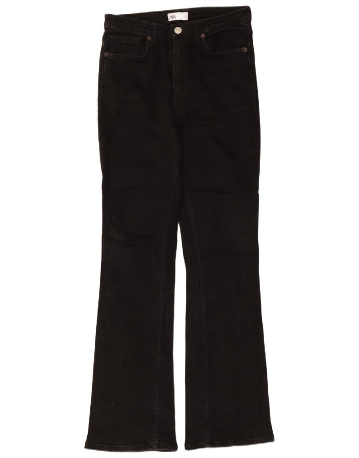 Zara Γυναικείο τζιν EU 38 Small W28 L31 Μαύρο βαμβακερό
