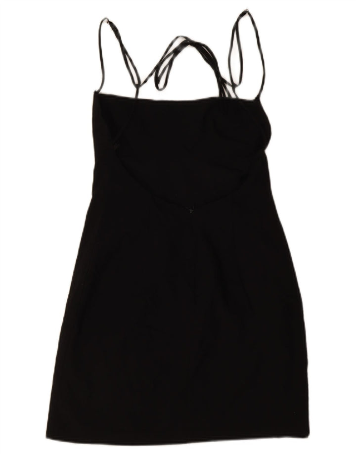 Zara Γυναικείο Mini Off Shoulder Φόρεμα UK 14 Medium Black
