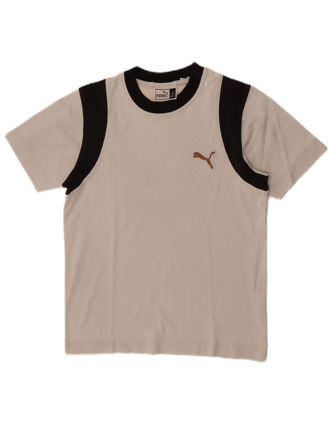 Ανδρικό T-Shirt Puma Top Small White Colourblock