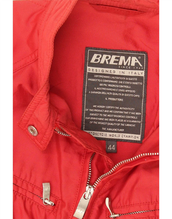 Brema Γυναικείο Biker Jacket IT 44 Medium Red Polyamide