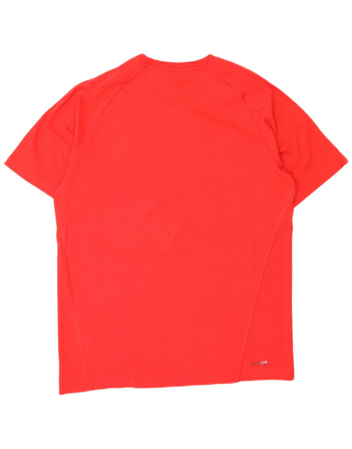 Adidas Ανδρικό T-Shirt Clima 365 Top Μεσαίο κόκκινο βαμβακερό