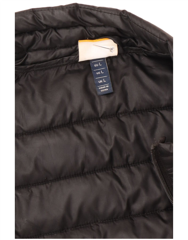 Ellesse Ανδρικό Γραφικό Μπουφάν UK 40 Large Μαύρο Πολυεστέρας