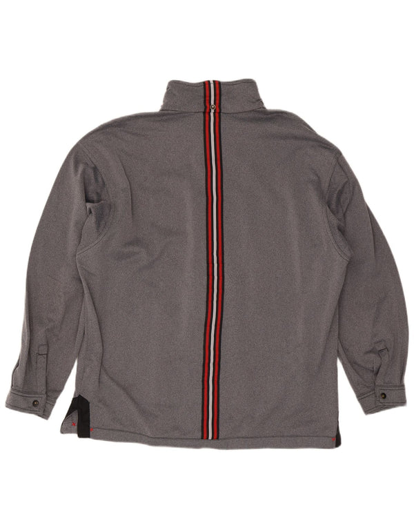 Ανδρική φόρμα Lotto Top Jacket UK 42/44 XL Grey Colourblock Polyester