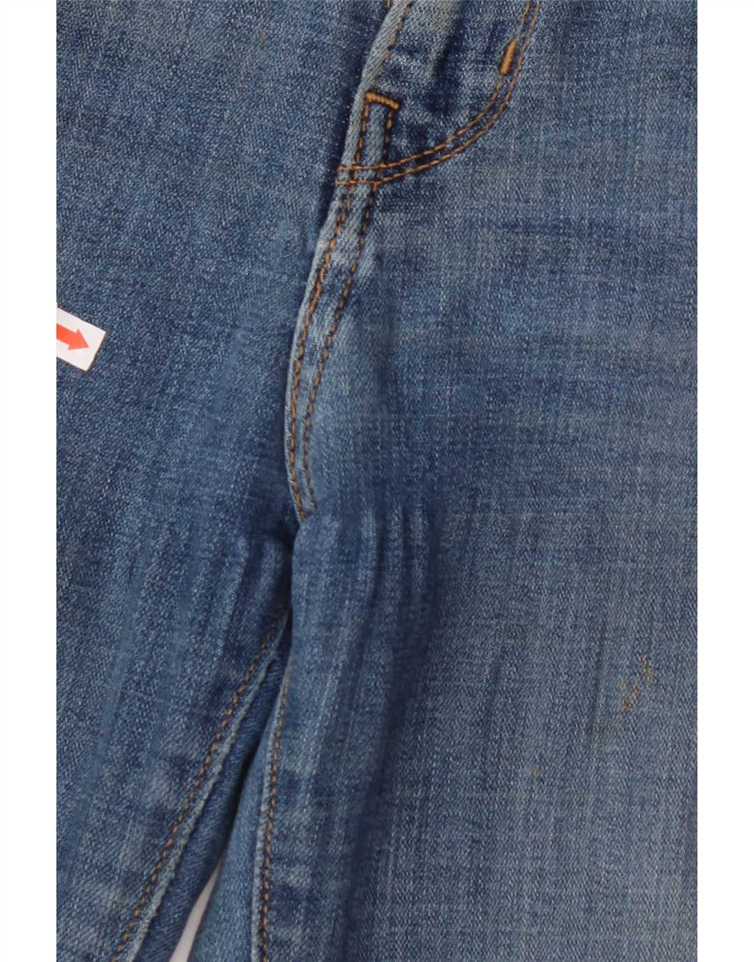 LEVI'S Γυναικείο 721 Ψηλό Skinny Jeans W25 L30 Μπλε βαμβακερό