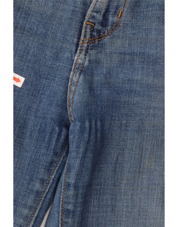 LEVI'S Γυναικείο 721 Ψηλό Skinny Jeans W25 L30 Μπλε βαμβακερό