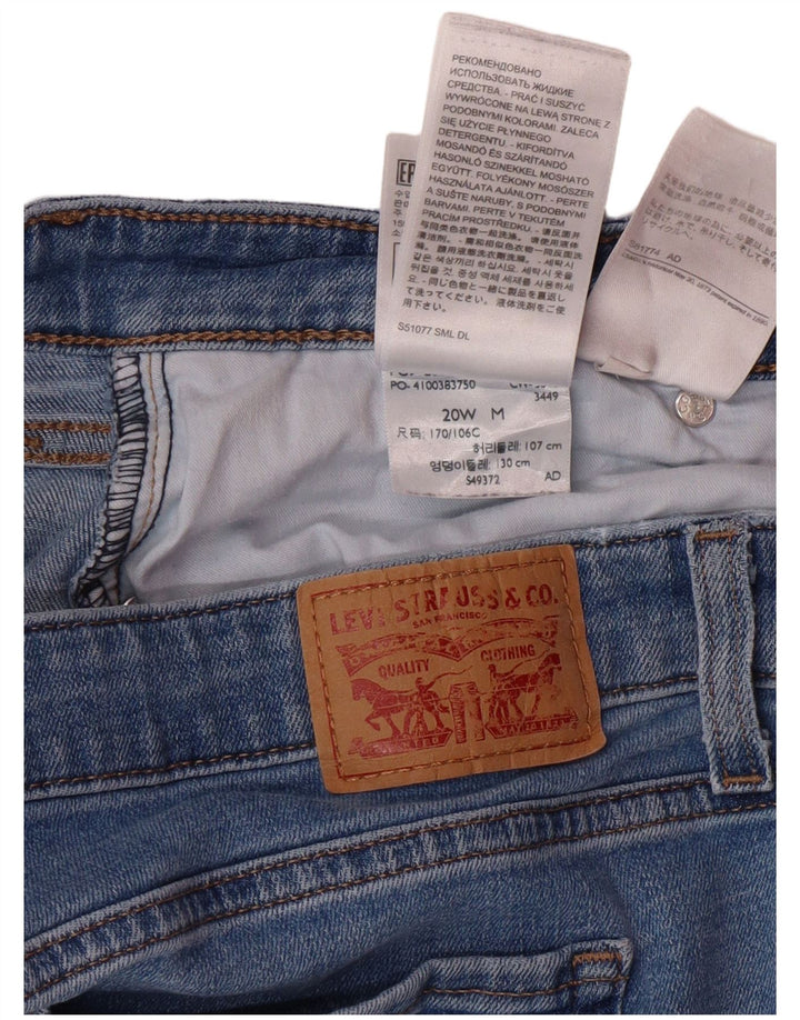 LEVI'S Womens 414 Classic Fit Straight Jeans US 20 3XL W40 L30 Μπλε βαμβακερό