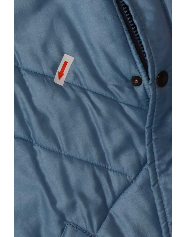 Vintage Ανδρικό μπουφάν με επένδυση UK 38 Medium Blue Colourblock