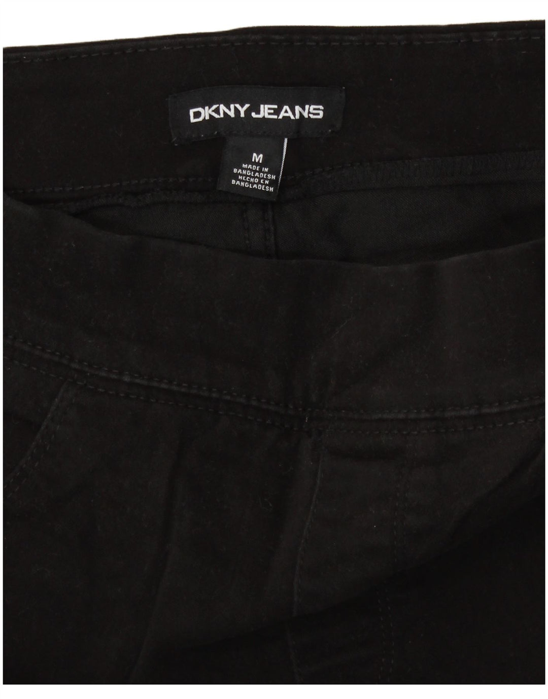 Dkny Γυναικείο τζιν σορτς Medium W30 μαύρο βαμβακερό