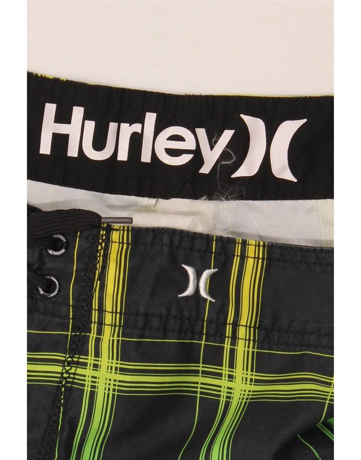 Ανδρικό σορτς κολύμβησης Hurley XL πολύχρωμο τσεκ