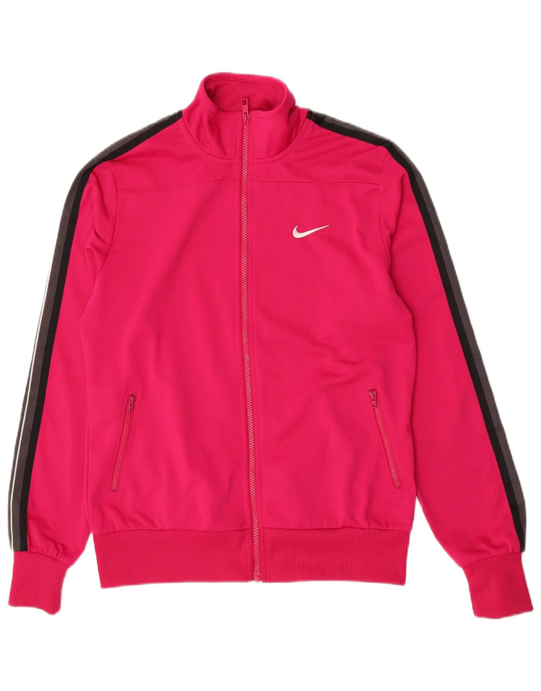 Γυναικεία φόρμα Nike Top Jacket UK 14 Large Pink Colourblock Polyester