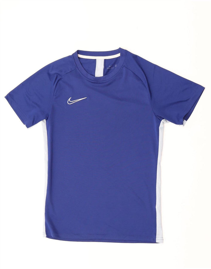 Ανδρικό T-shirt Nike Dri Fit T-Shirt Small Blue Colourblock