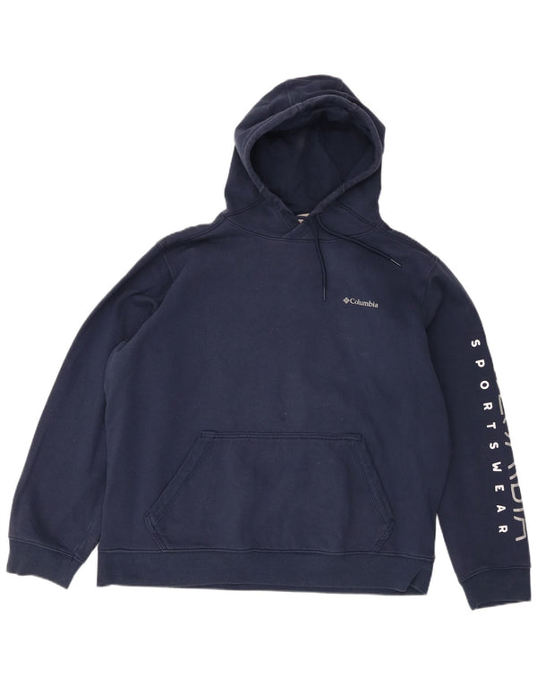 Ανδρικό Columbia Graphic Hoodie Jumper XL Navy Blue Cotton