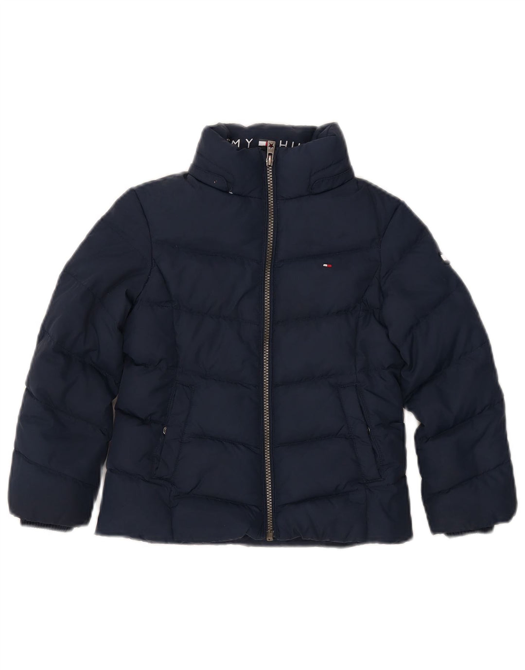 Tommy Hilfiger Boys padded Jacket 5-6 Years Navy Blue Polyester