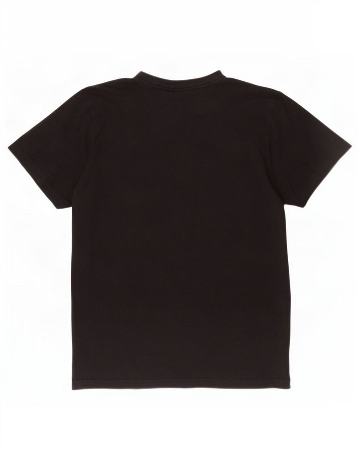 Ανδρικό γραφικό T-Shirt Kappa Top Large Μαύρο Βαμβακερό