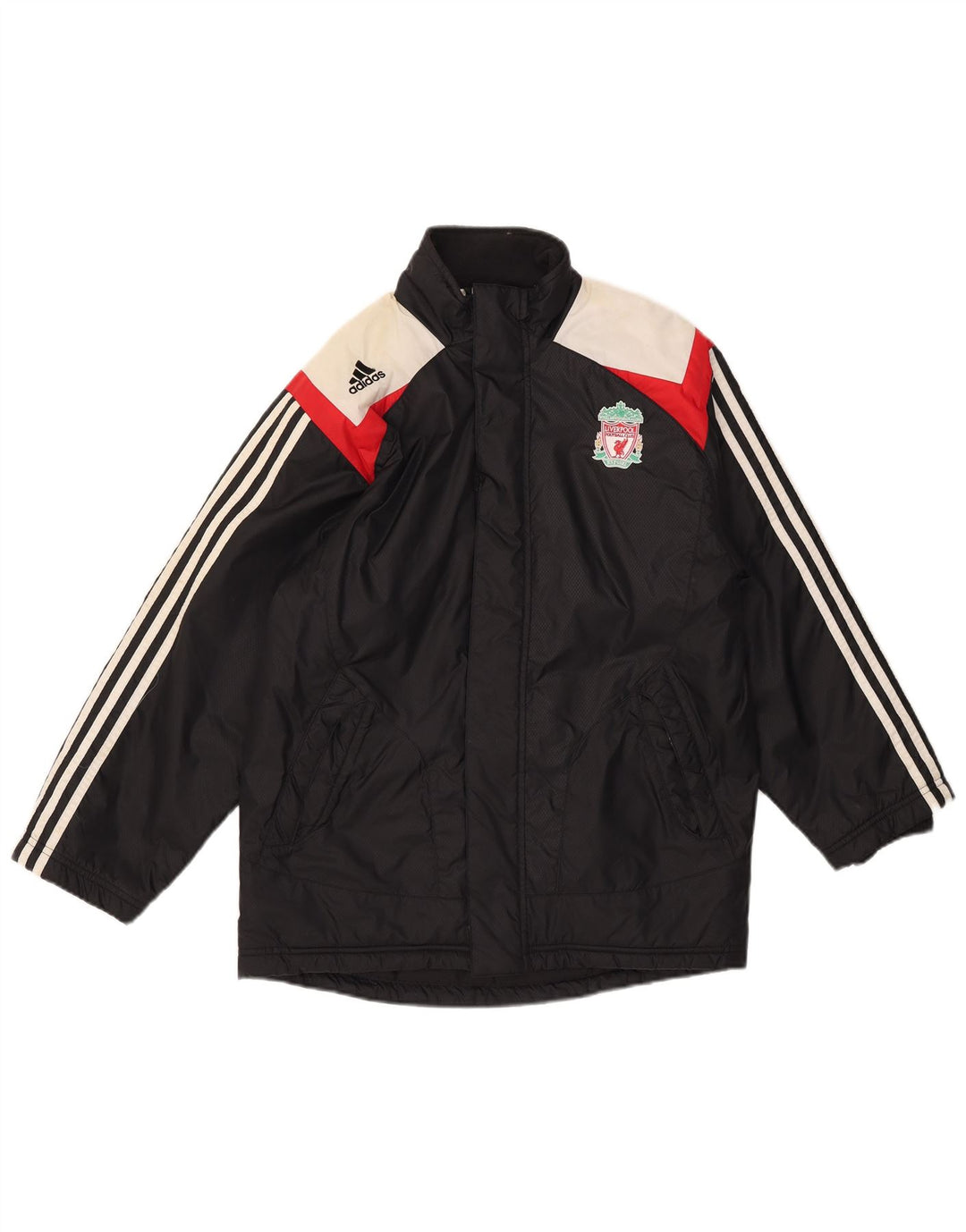 Μπουφάν Adidas Boys Graphic Padded Jacket 11-12 Years Black Colourblock Nylon