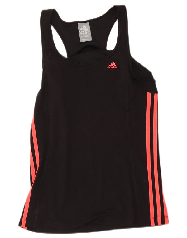 Adidas Γυναικείο γιλέκο Climalite Top UK 10 Small Black Polyester